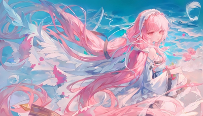 ảnh nền anime nữ cute tuổi trẻ
