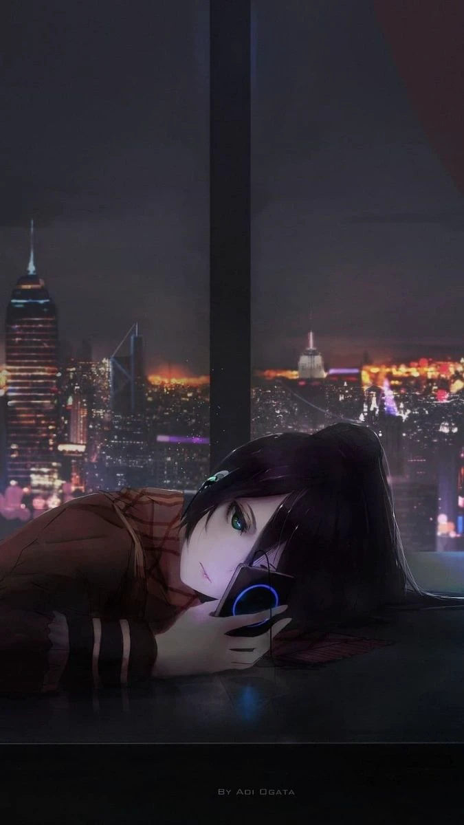 Hình nền buồn dạng anime