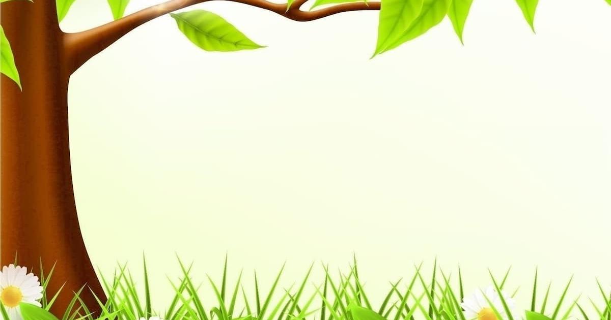 hình nền powerpoint cây xanh 16