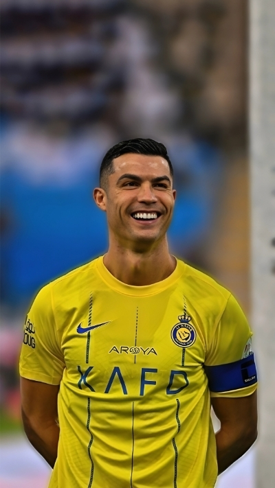 hình nền cr7 cười tươi
