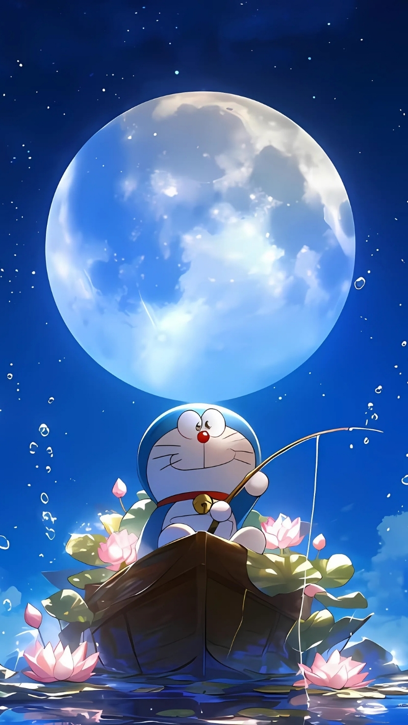 Hình nền điện thoại Doremon cute