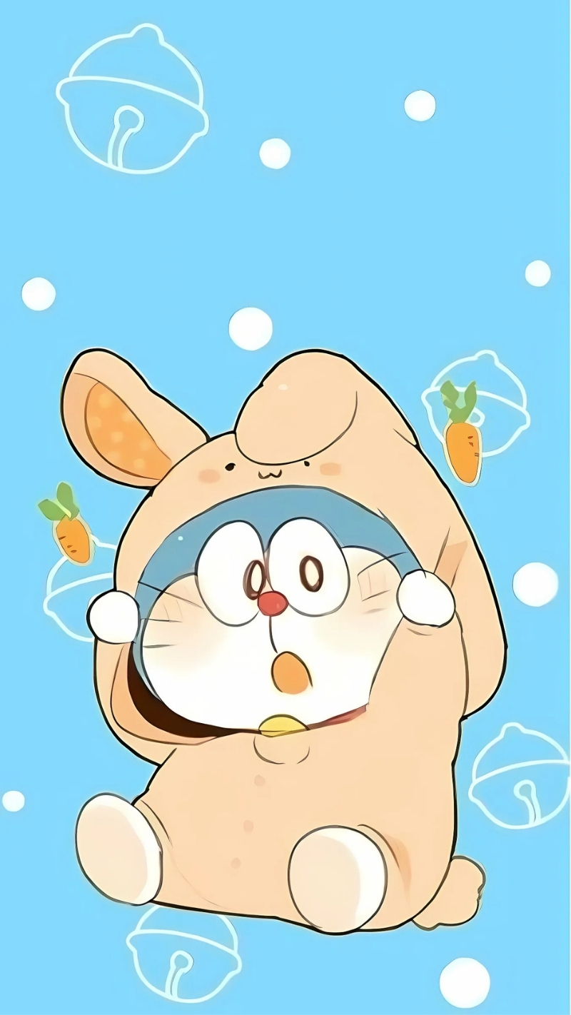 Hình nền điện thoại Doremon cute