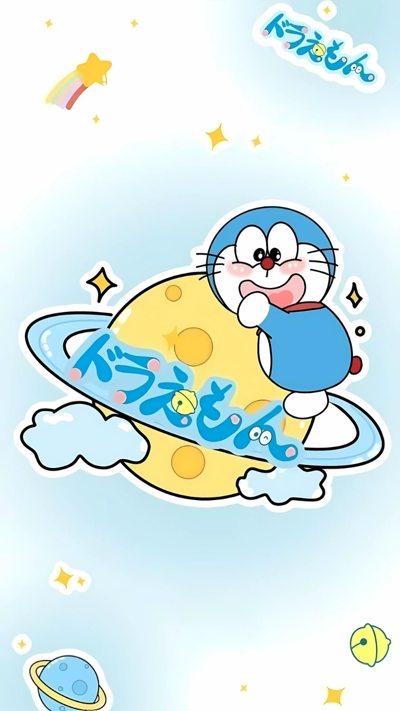 Hình nền điện thoại Doremon cute