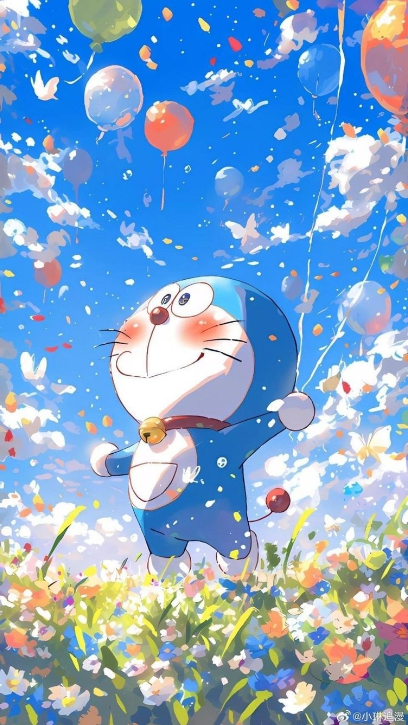 Hình nền Doremon 3D cute