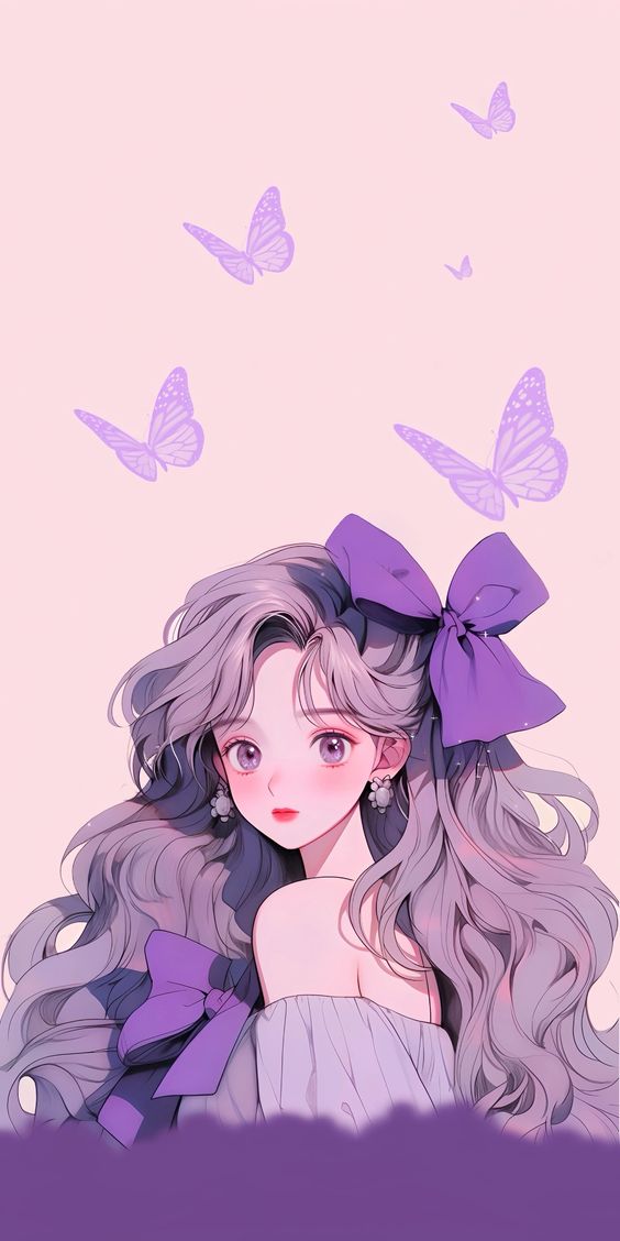 hình nền anime cute cho nữ