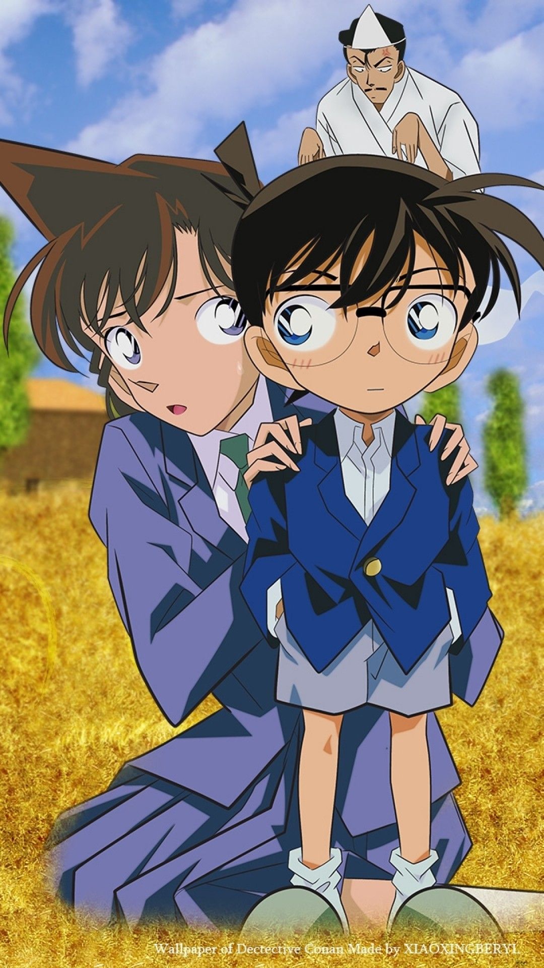 hình nền anime ngầu conan