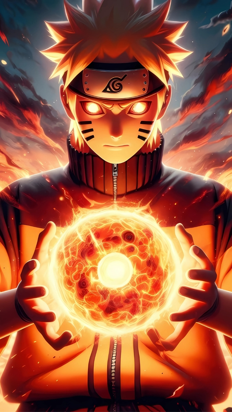 hình nền naruto rasengan siêu ngầu