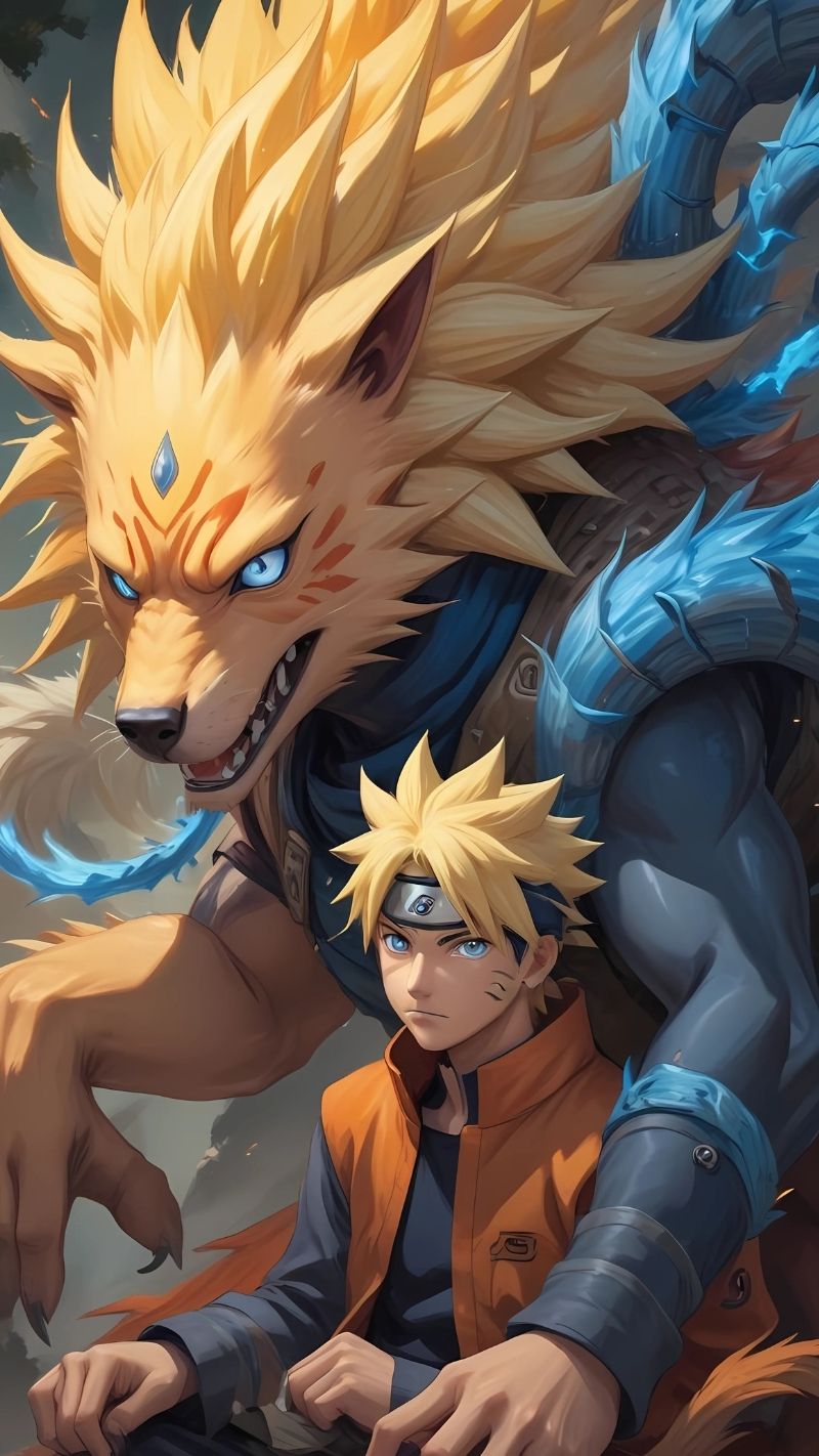 hình nền naruto cứu vi đẹp nhất