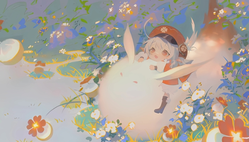 ảnh nền máy tính Genshin Impact cute