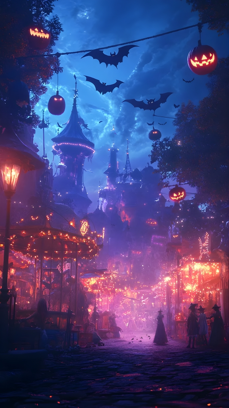 Hình nền Halloween cho điện thoại