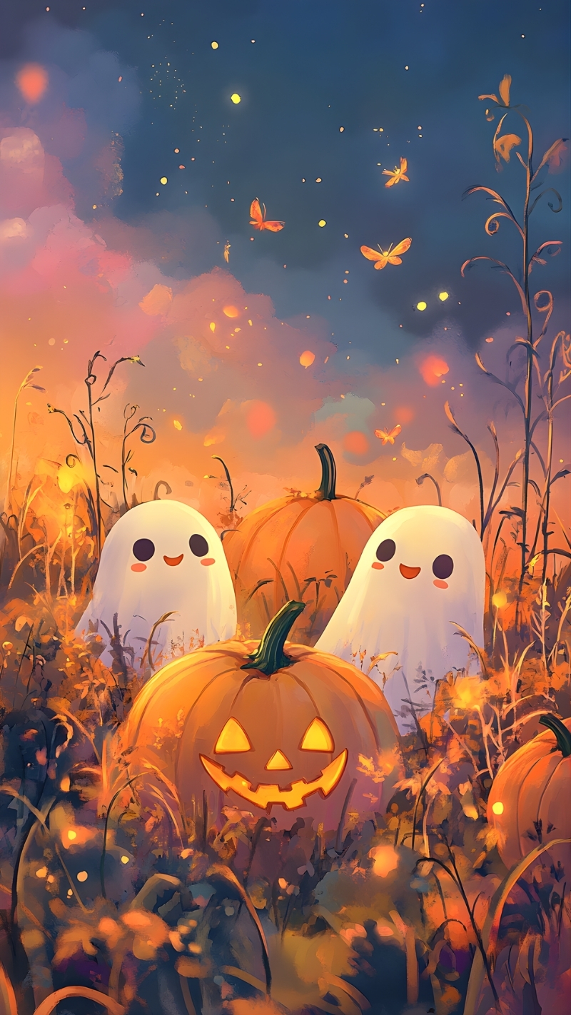 Ảnh Halloween rực rỡ, chất lượng 4K dành cho điện thoại