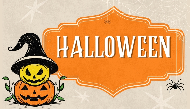 Hình nền Halloween bí ngô