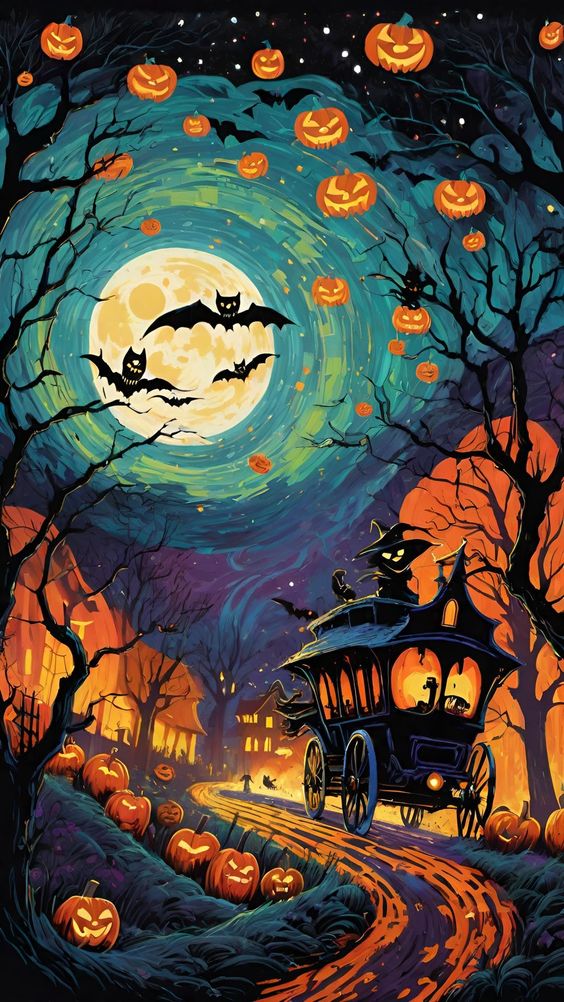Hình nền Halloween cho điện thoại iPhone đẹp nhất