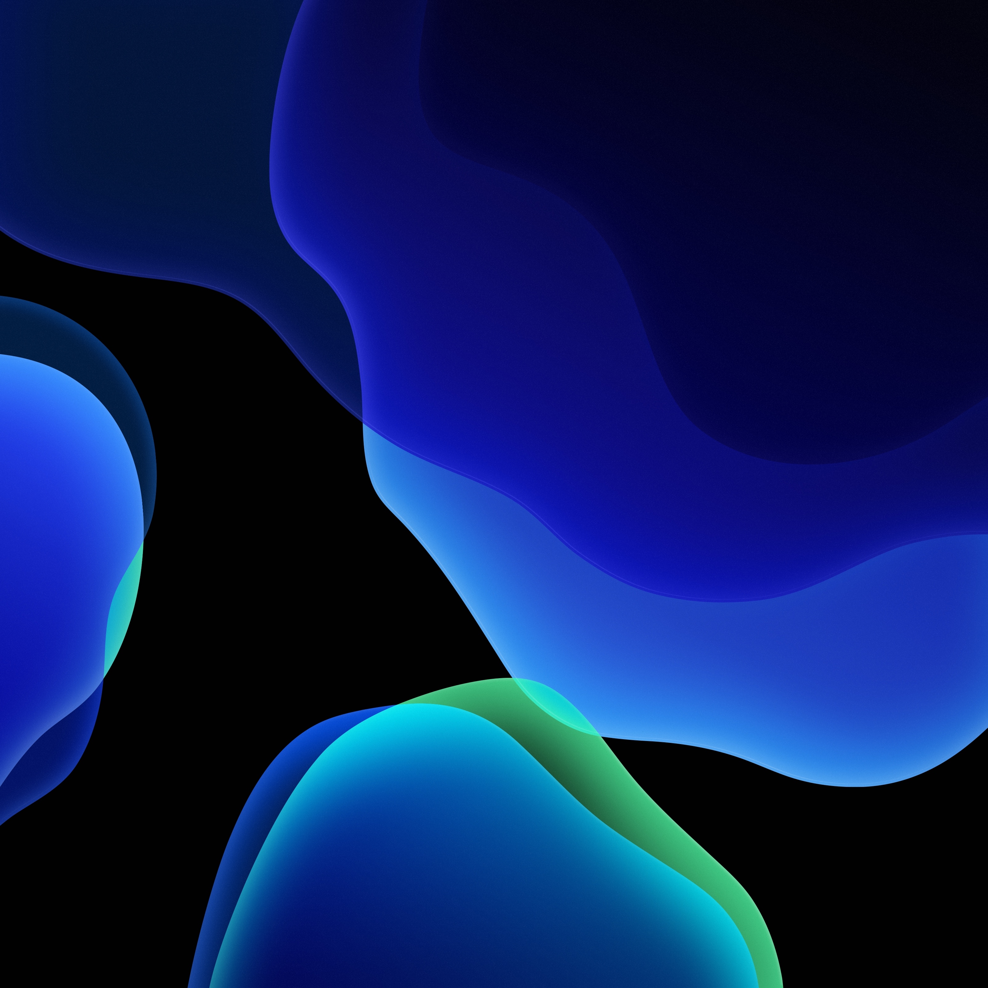 Dark mode blue for iPhone or iPad