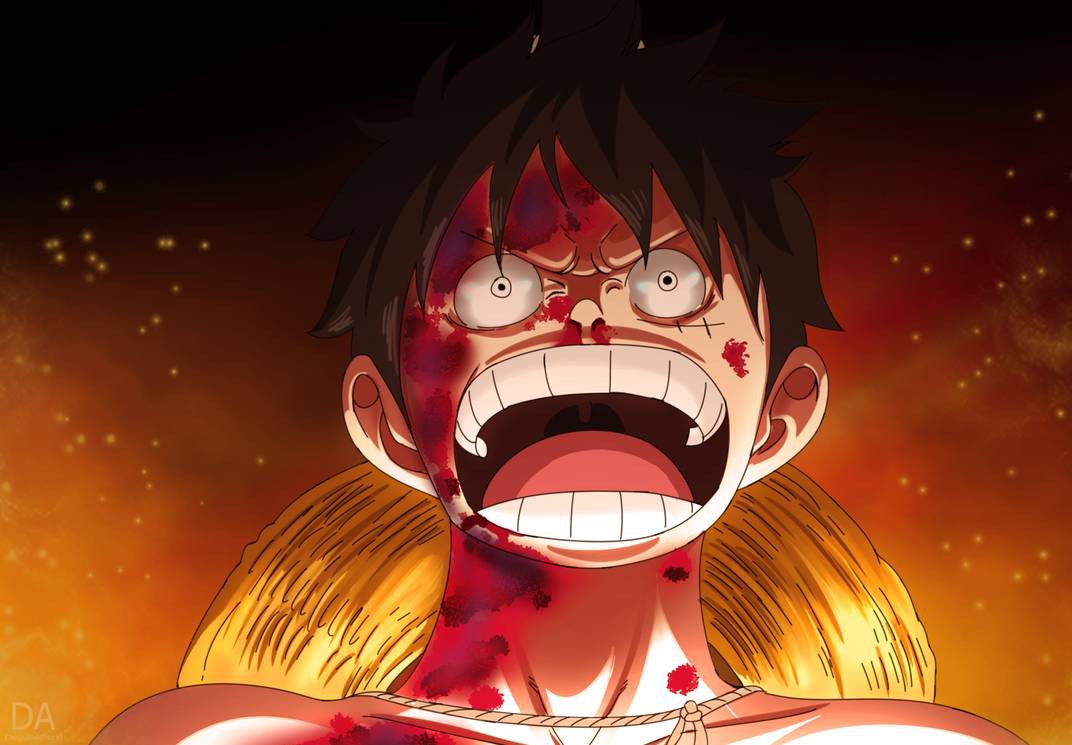 Hinh Anh Luffy Bi Thuong Mau Me Rat Ngau Moi Nhat
