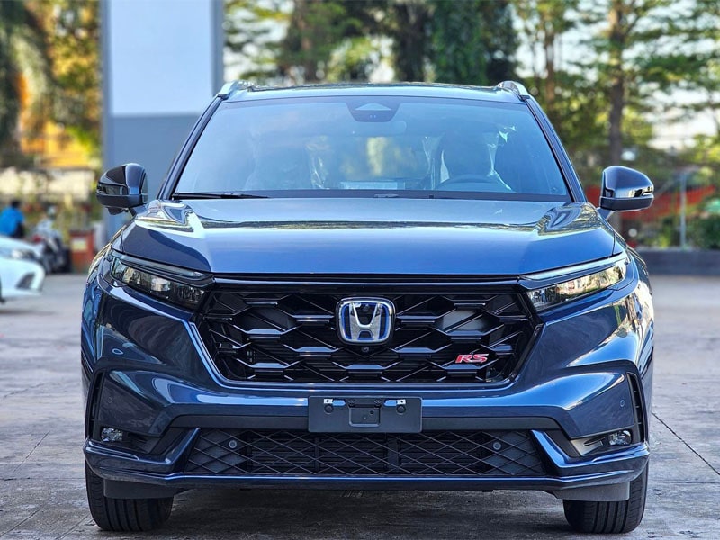 honda crv hybrid màu xanh