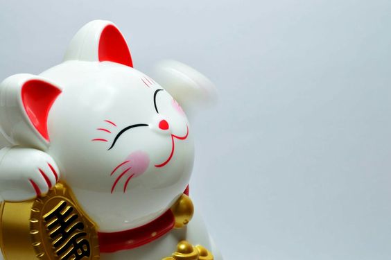 Hình nền máy tính mèo thần tài