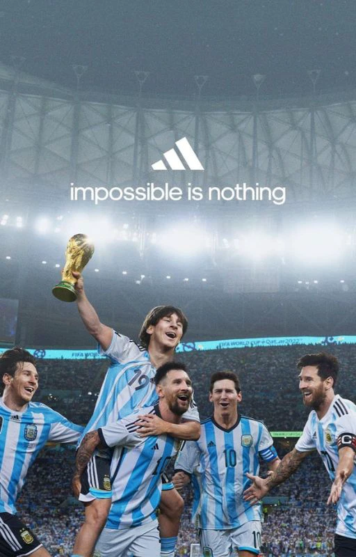 Hình nền Leo Messi 4K vô địch World Cup ngầu lòi