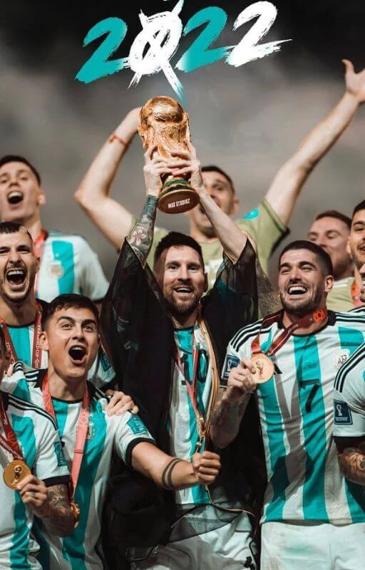 Hình nền Leo Messi 4K vô địch World Cup cực rõ, cực nét