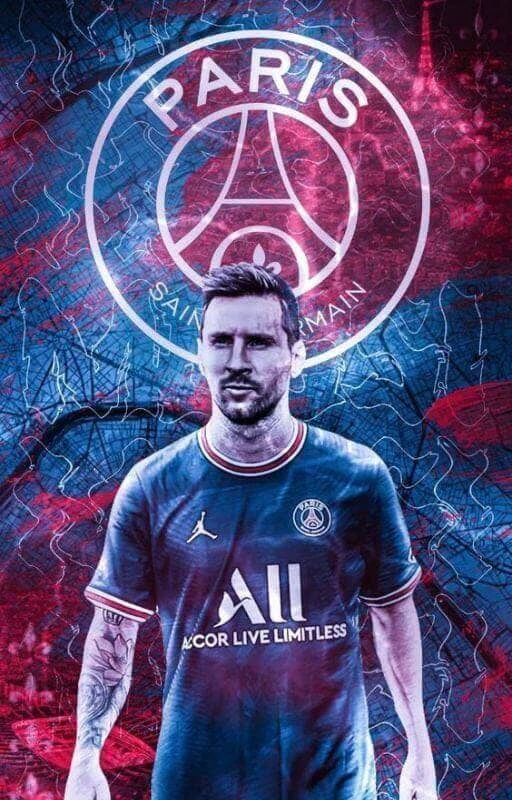 Ảnh nền Messi PSG rất nét