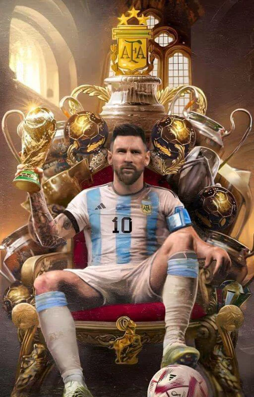 Hình nền Leo Messi 4K vô địch World Cup đẹp nhất
