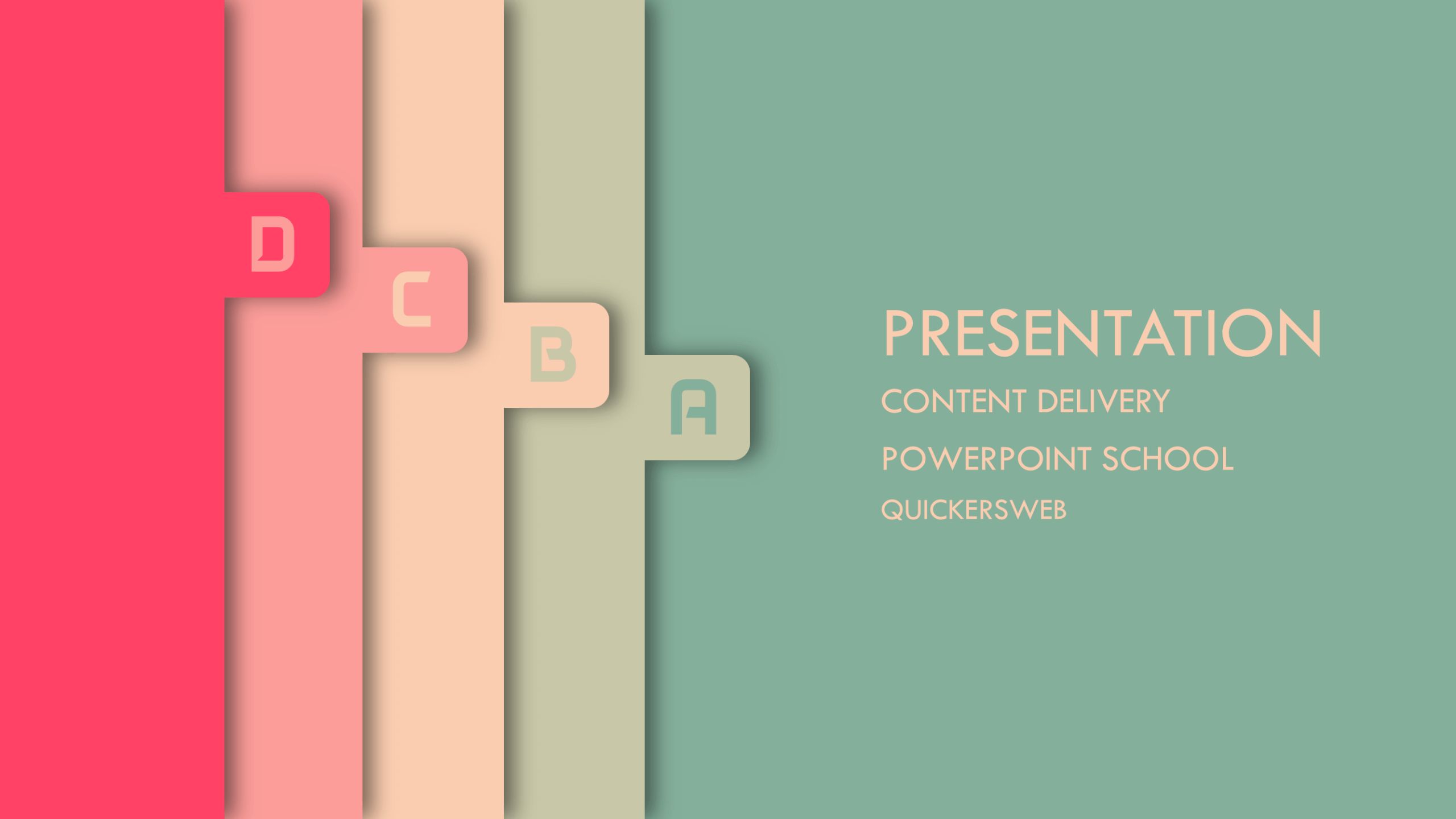 Hình nền powerpoint học tập với màu trung tính