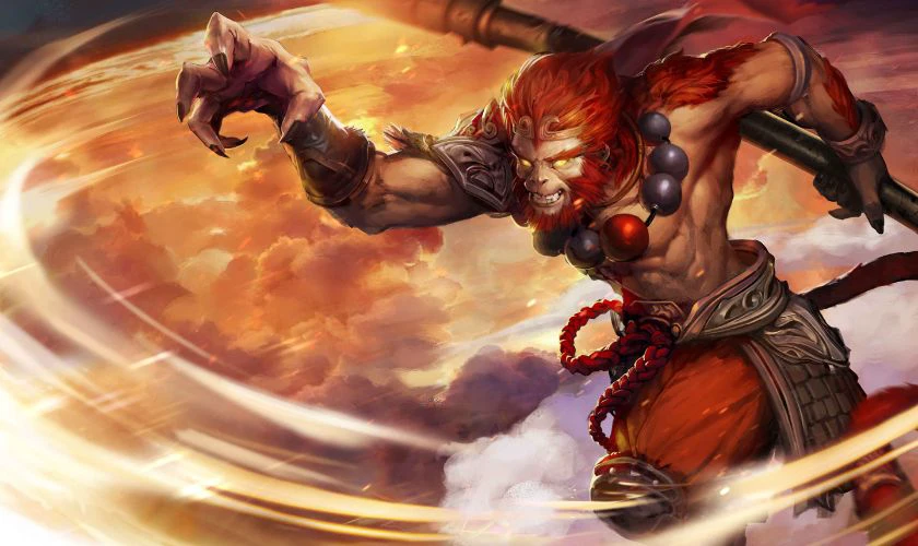 Hình nền động Tôn Ngộ Không ngầu