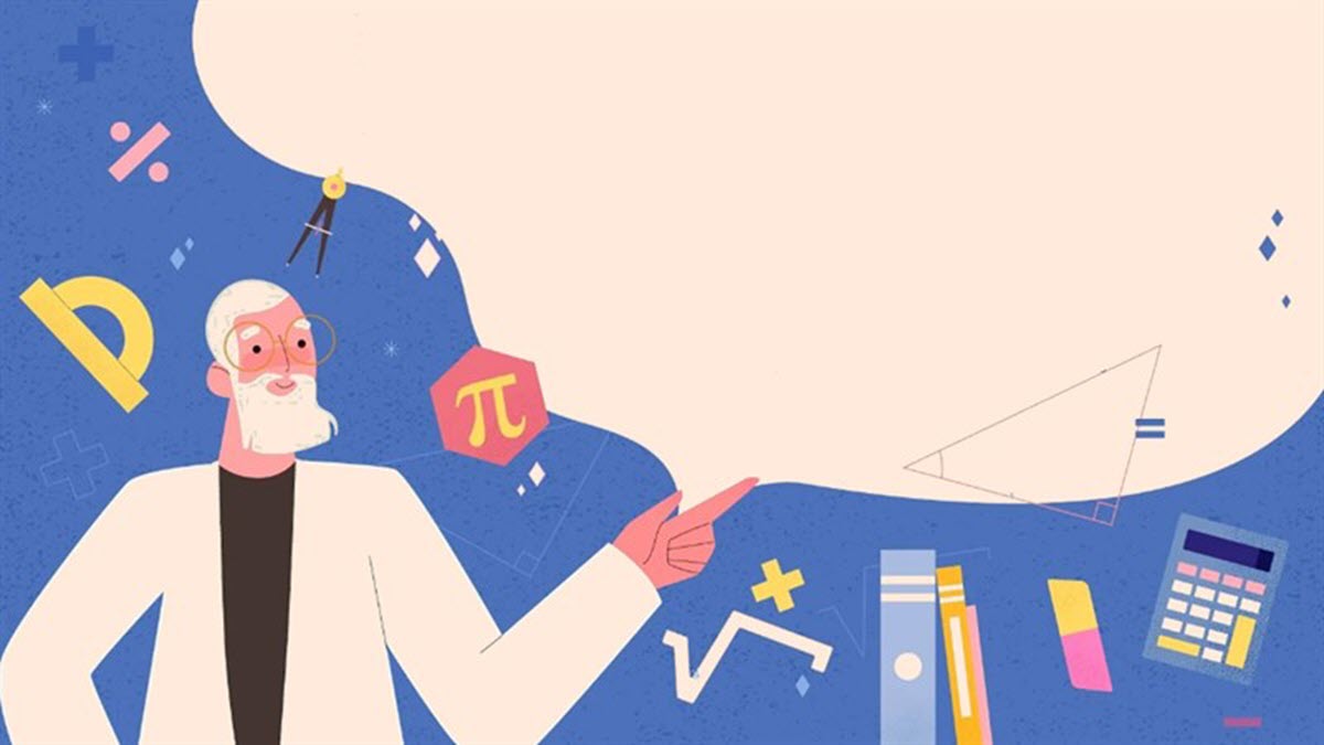 Hình nền PowerPoint chủ đề toán đẹp nhất