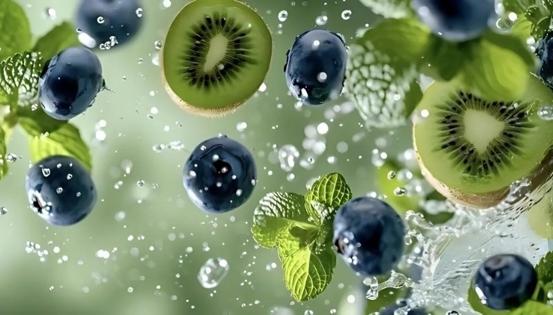 Hình nền kiwi đáng yêu, tối giản giúp icon nổi bật