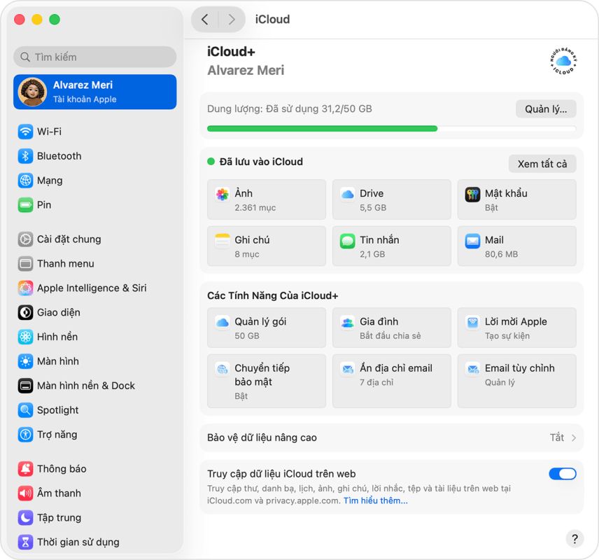 Th&ecirc;m tệp trong c&aacute;c thư mục M&agrave;n h&igrave;nh nền v&agrave; T&agrave;i liệu v&agrave;o iCloud Drive