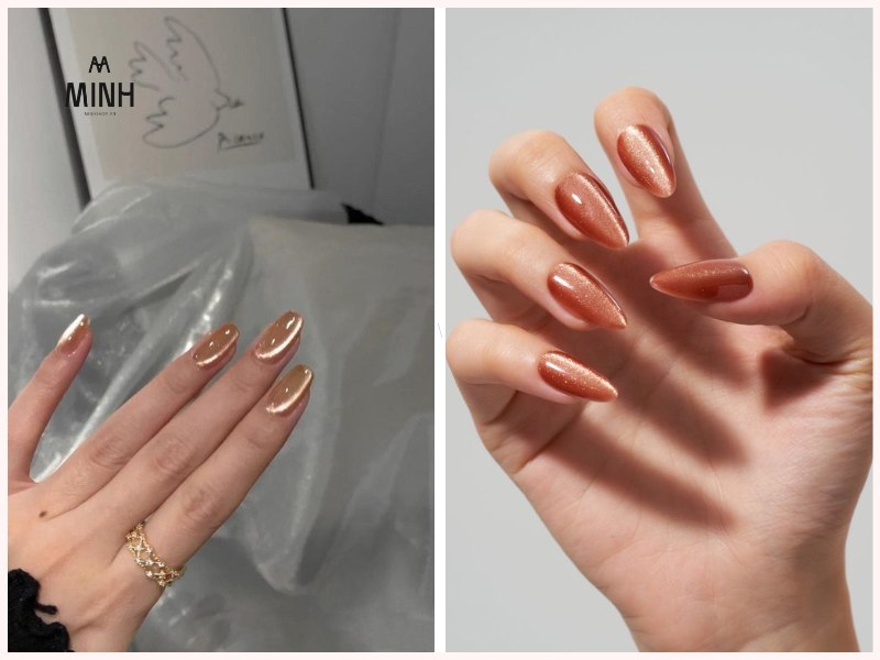 nail mắt mèo đẹp