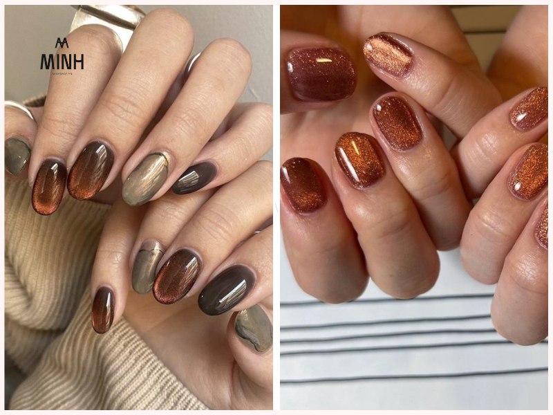 nail mắt mèo đẹp