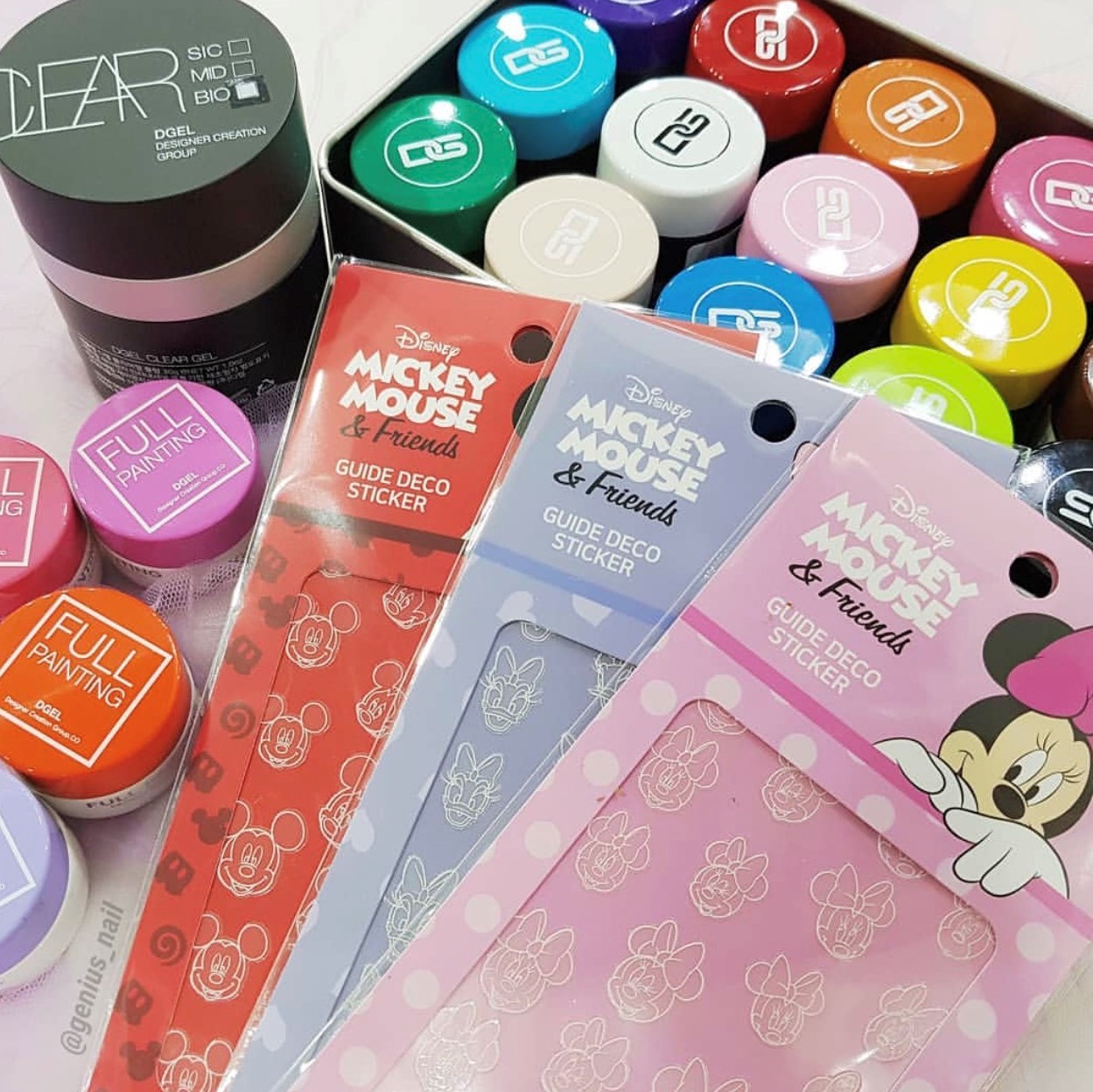 BỘ SƯU TẬP GEL VẼ MÓNG DGEL DISNEY PAINTING GEL