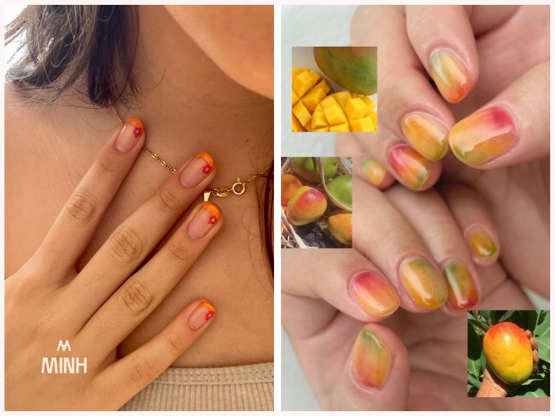 mẫu nail cho móng ngắn