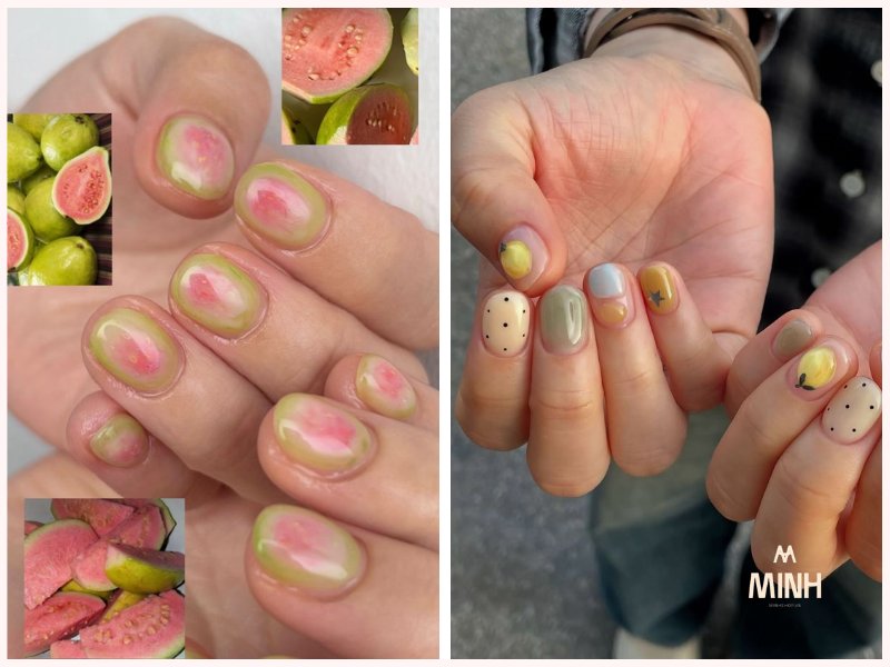 mẫu nail cho móng ngắn