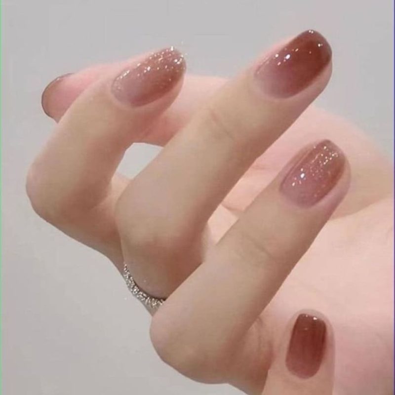 Top 25+ mẫu nail thạch nâu đẹp, tôn da, dẫn đầu xu hướng 2025