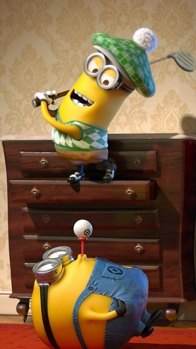Nền Minions Mark hài hước, đẹp mắt cho điện thoại