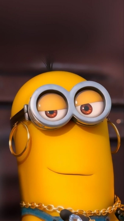 Ảnh nền Minions Mark vui nhộn, đáng yêu