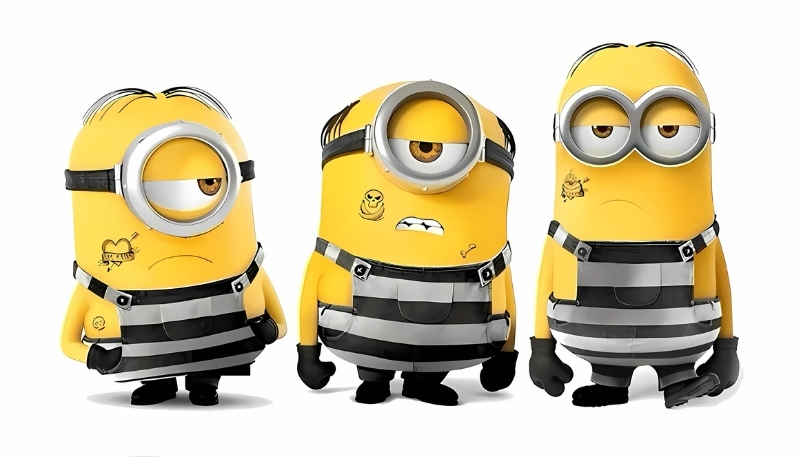 Ảnh nền Minions ngốc nghếch, hài hước cho máy tính