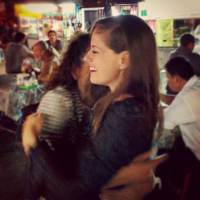 Reunited with Mrs. Pa in Chiang Mai