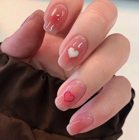 Nail sơn thạch mang vẻ đẹp nhẹ nhàng, tinh khiết và tinh tế