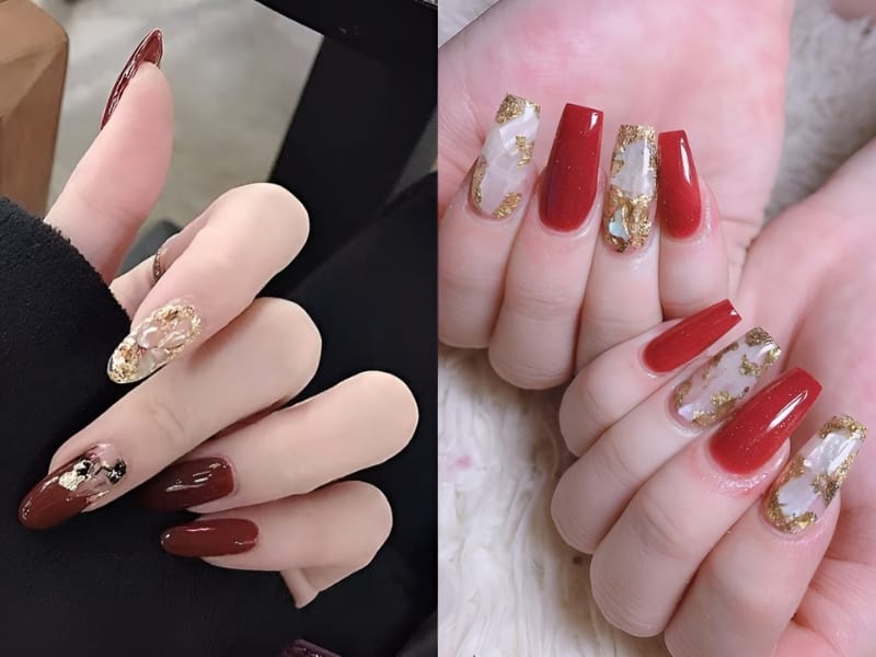 Hướng dẫn cách làm nail xà cừ đơn giản đẹp mắt