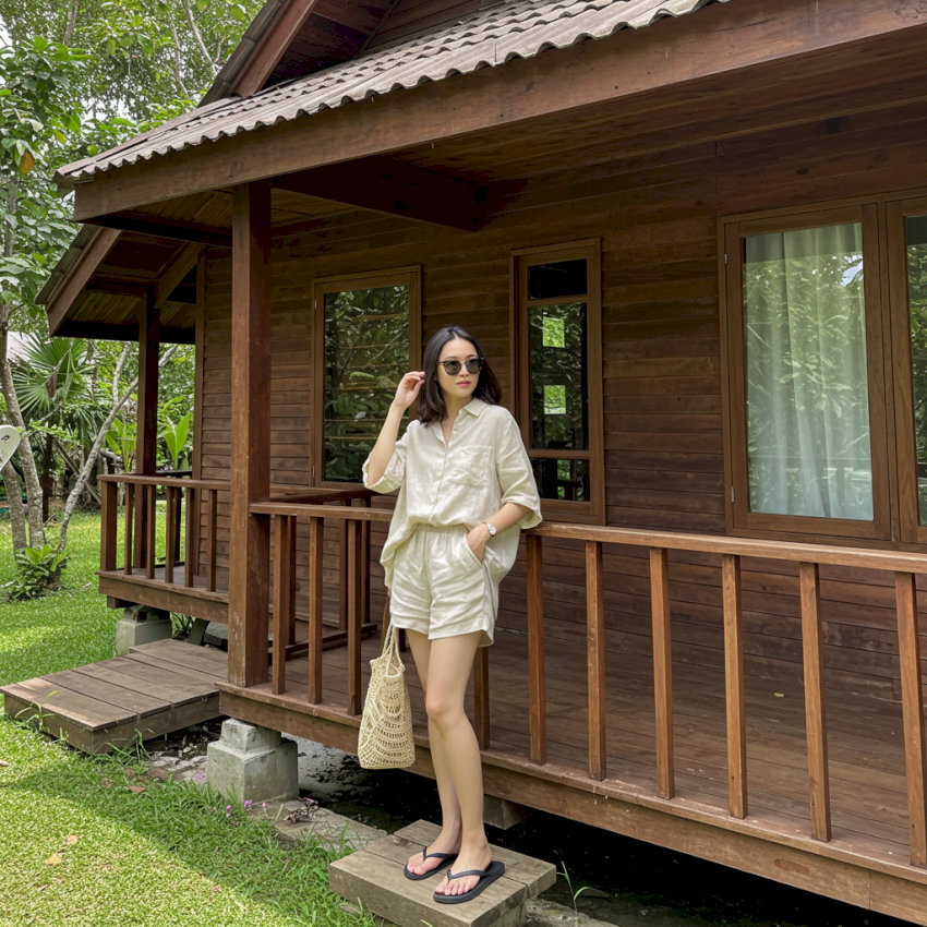 Quần short chinos