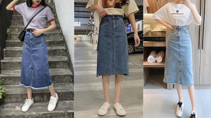 Cách phối đồ áo tay phồng với chân váy, quần short.. chuẩn Sao