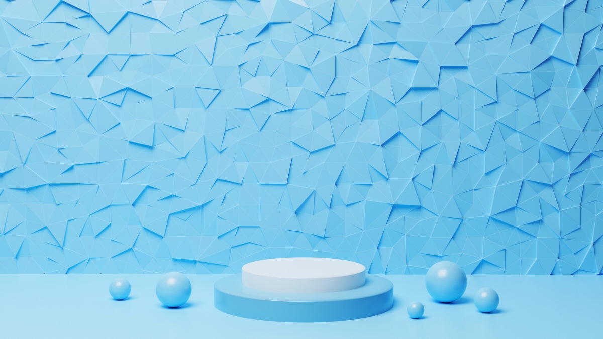 Background xanh pastel màu xanh dương và những giọt nước