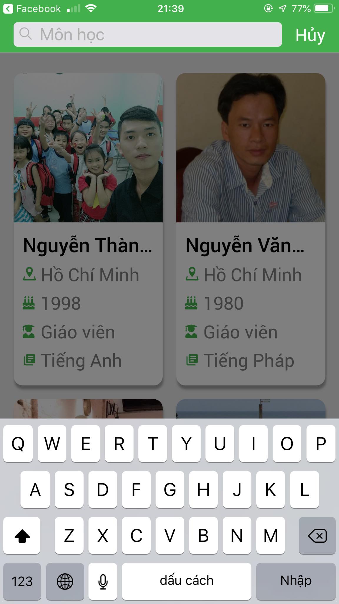 App Daykemtainha.vn Hóa lớp 8