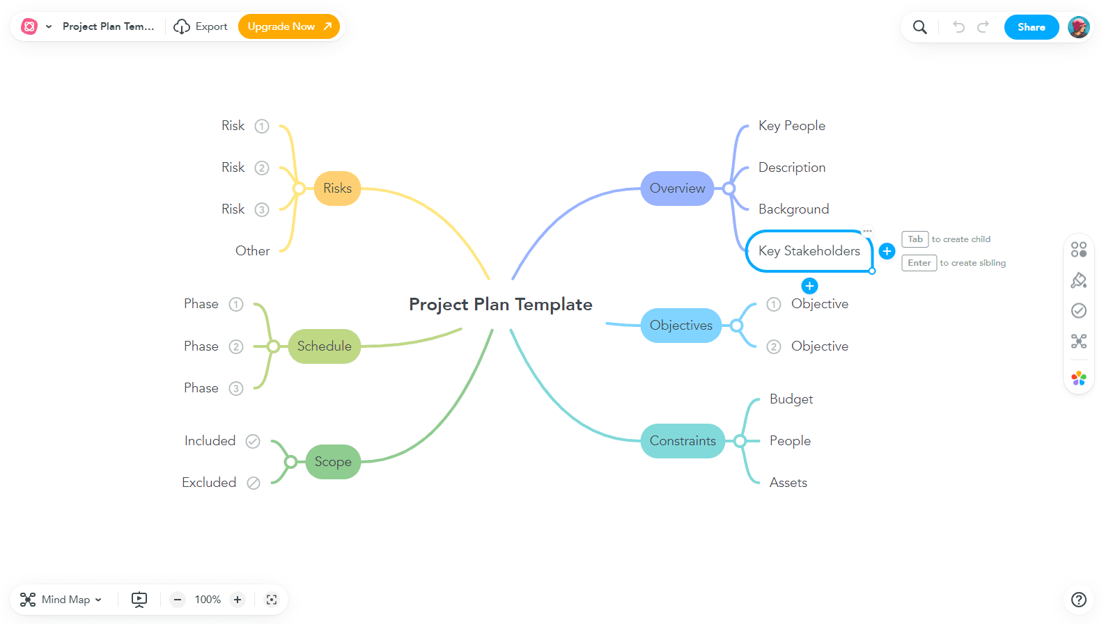 mindmeister online mind mapping software