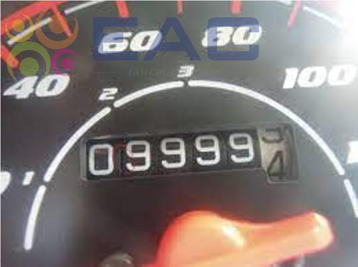 Cách đọc số km trên xe máy bằng đồng hồ công tơ mét chính xác - EAC