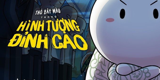 Emoji thỏ 7 màu