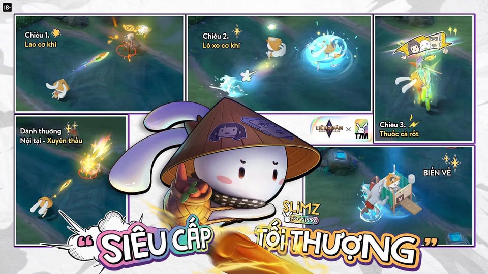 Slimz thỏ 7 màu